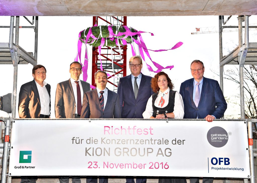 Richtfest für Konzernzentrale der KION Group