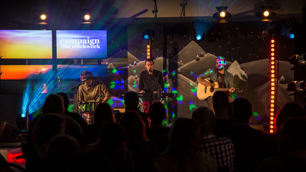 Weihnachtliches Benefizkonzert auf dem ehemaligen Deutsche-Bank-Areal