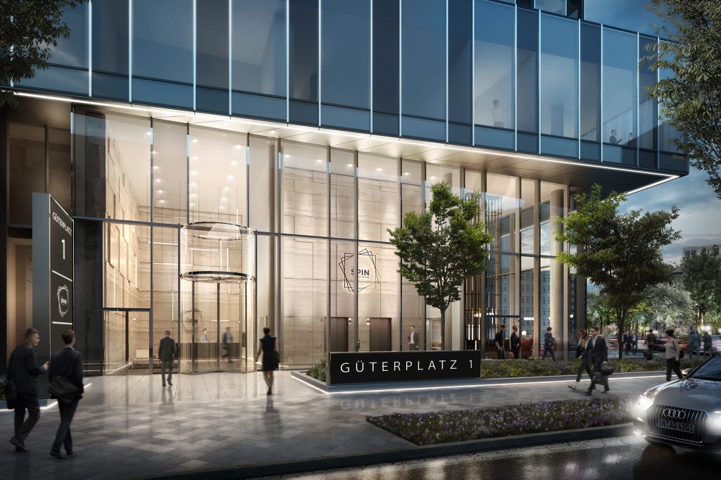Hochhaus „THE SPIN“ am Frankfurter Güterplatz verkauft