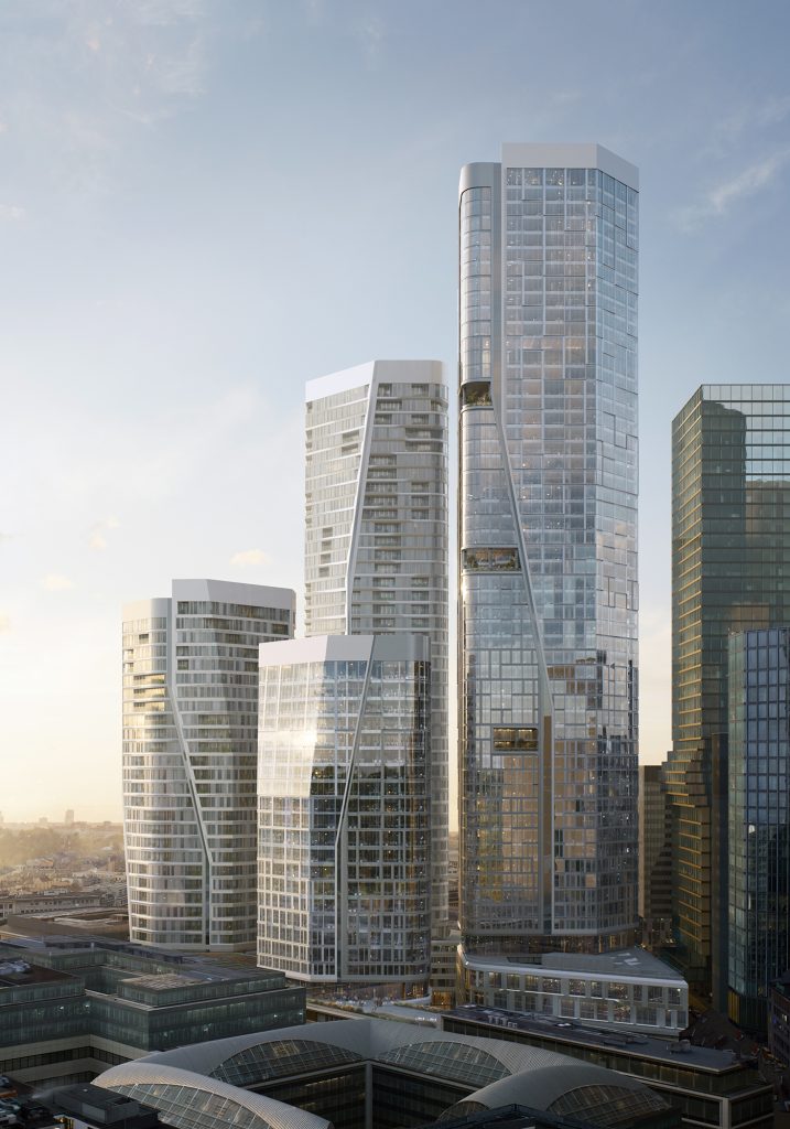 FOUR Frankfurt geht in die Errichtungsphase