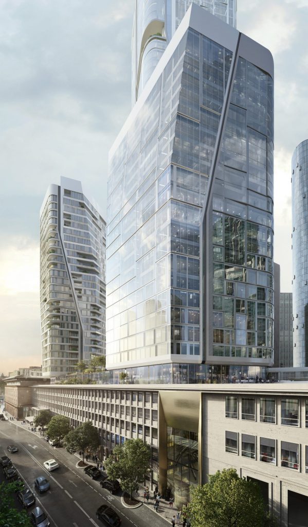 FOUR Frankfurt: Pusch Wahlig Workplace Law mietet 1.000 m² im Büroturm T4